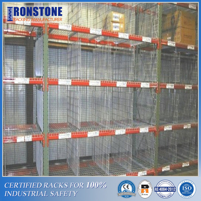 Heißer Verkauf kundengebundener Speicherdraht Mesh Shelves Steel Warehouse Rack