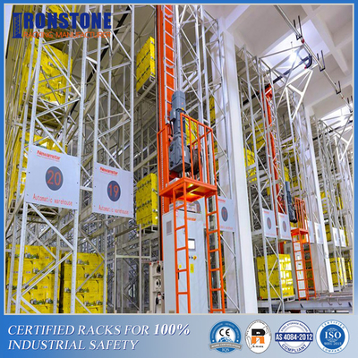 ASRS Crane Racking Smart Storage System für das Lager, das das ganze Jahr hindurch funktioniert