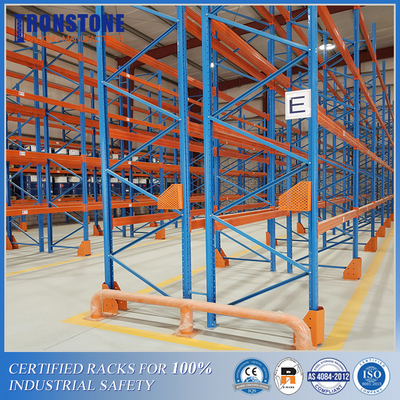 Industrielle Palettenregal-Zusätze aufrechter Schutz und Spalten-Schutz For Warehouse Safety