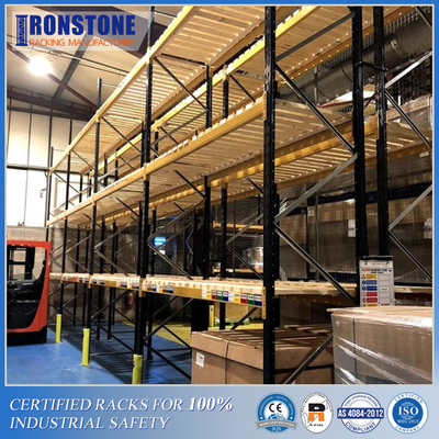 Mittleres Volumen-logistisches doppeltes tiefes Gestell-Speicher-System