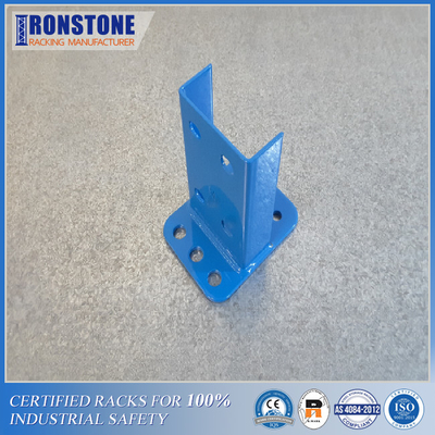 Industrielles CER aufrechtes Palettenregal Footplate lief mit hochfestem Metall weg