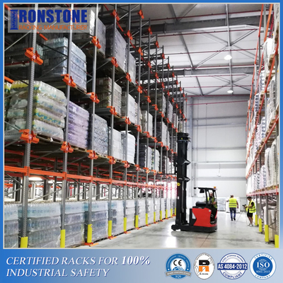 ODM motorisierte Speichermetallpaletten-Shuttle-Racking für Zunahme-System-Leistungsfähigkeit