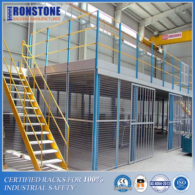 Freistehende industrielle Stahlmezzanine
