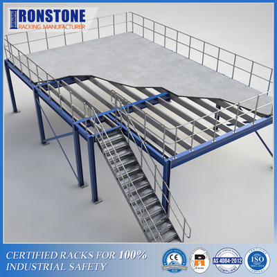 Hochlagerraumnutzung-Mezzanine-Bodenregalsysteme