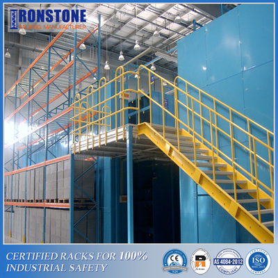 Mezzanine-Bodenregale mit hohem Abstand