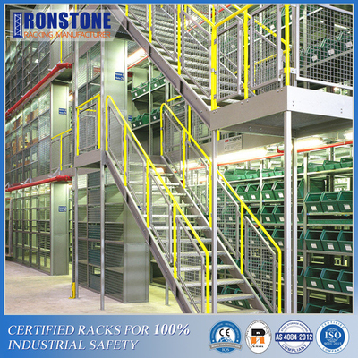 Mezzanine-Bodenregale mit hohem Abstand