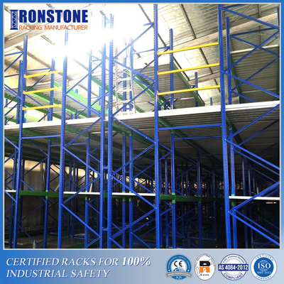 Mezzanine-Bodenregale mit hohem Abstand